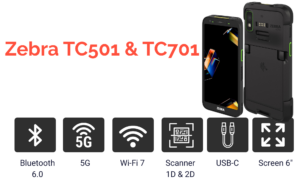 Zebra TC501 und TC701: Terminals der neuen Generation